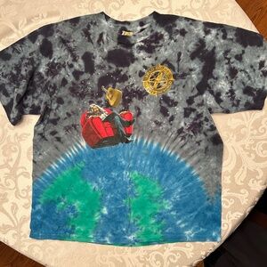 Arlo Guthrie tie dye band Tshirt. Xl fuc